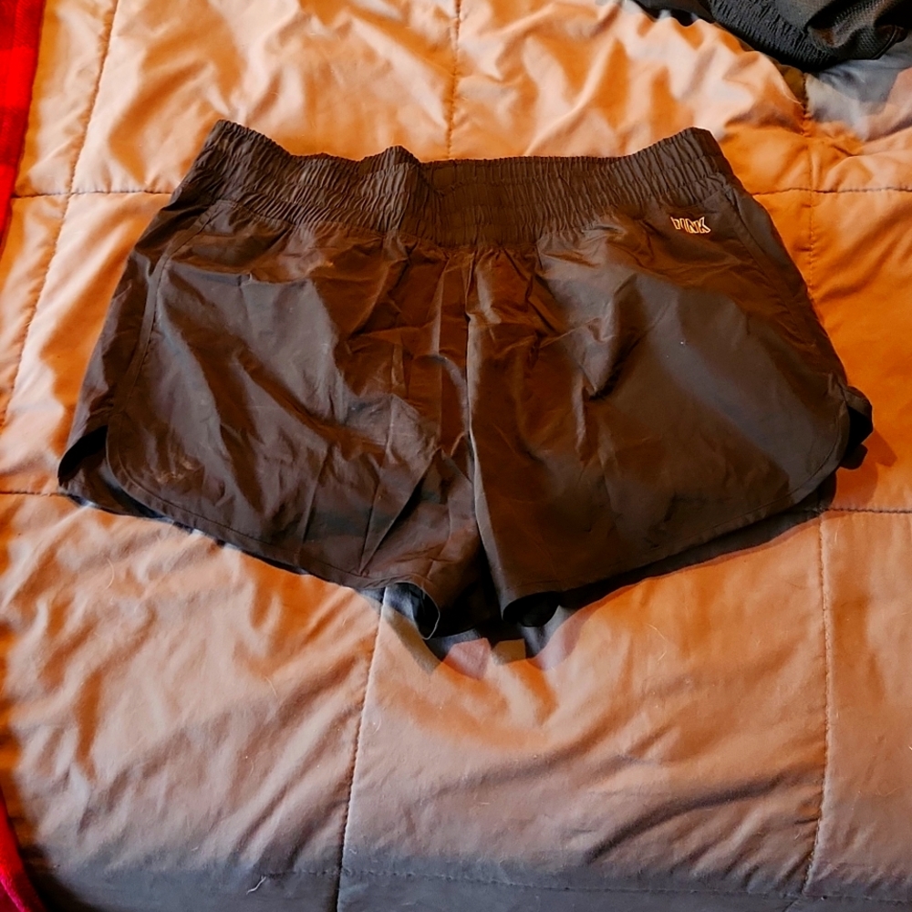 New with tags Pink active shorts,  size xl, black